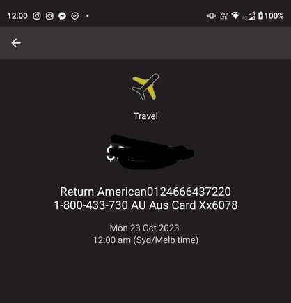 Glory be, and only nearly 3 months after the international flight to Brisbane, the refund was posted!