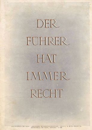 Der Führer hat immer Recht (19