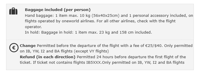 Change/Cancel condition at the time of booking (late Sep 2025)