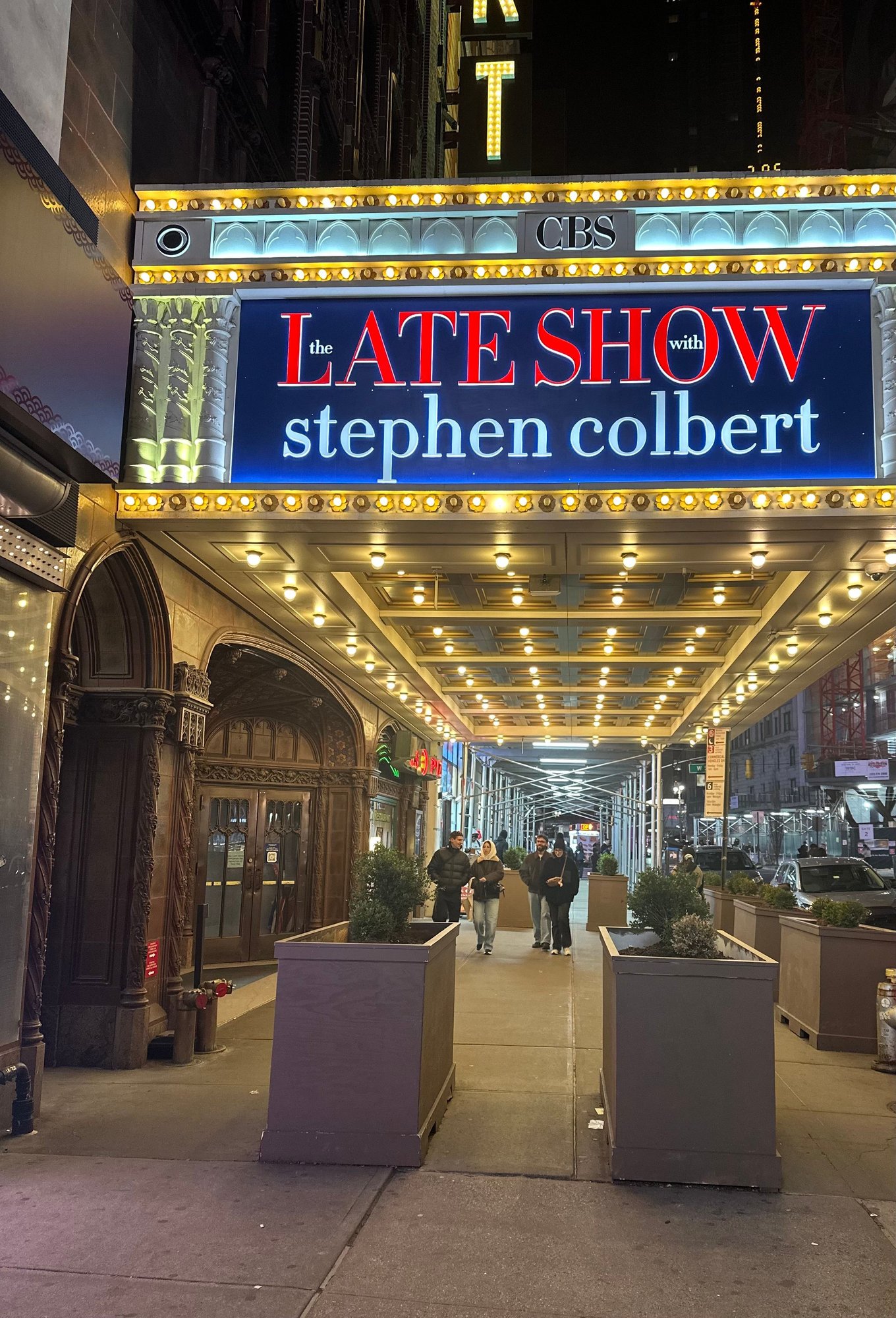 We tried to get tickets to see Stephen Colbert - need to months in advance.