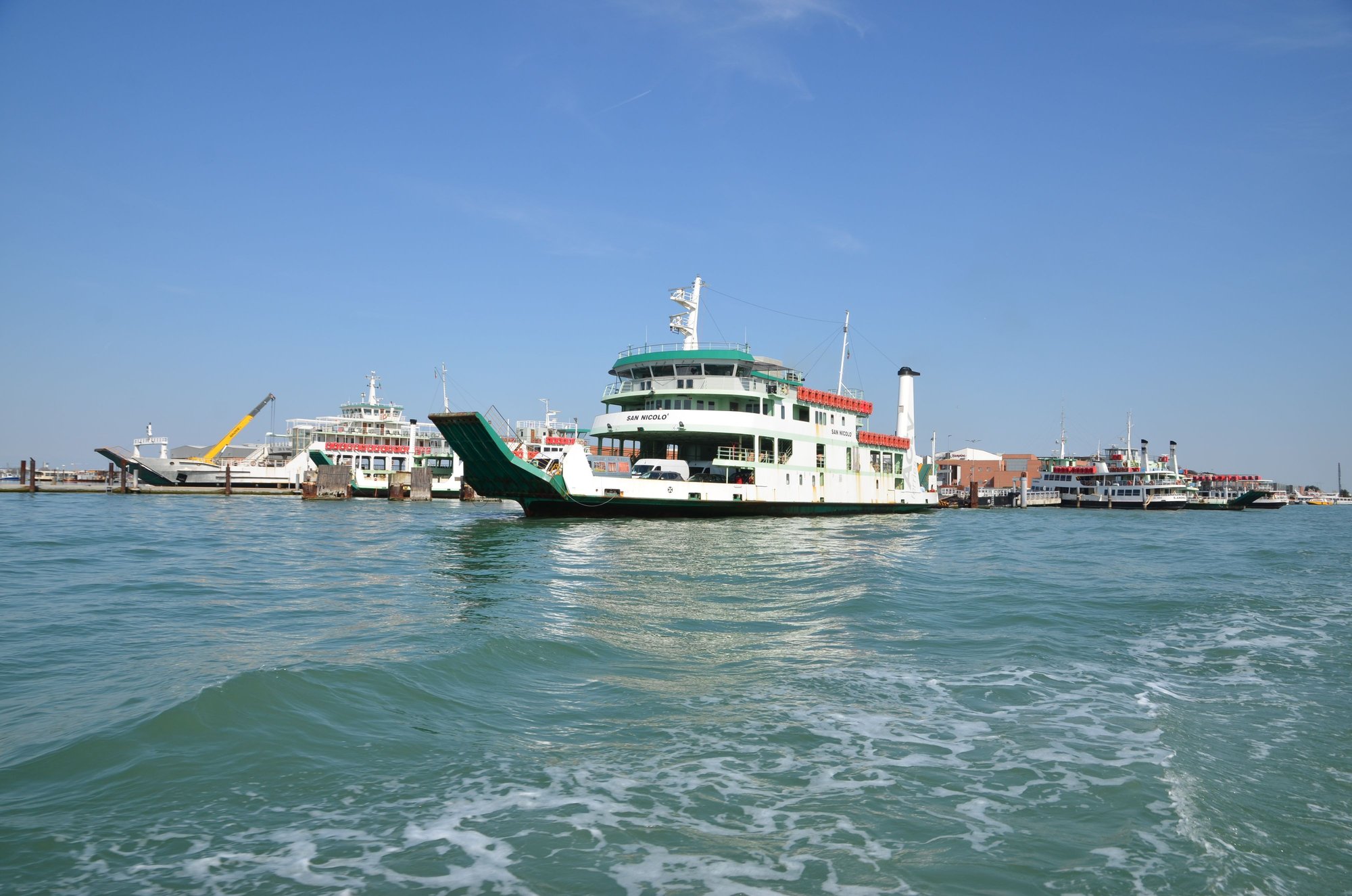 Ferries at Tronchetto