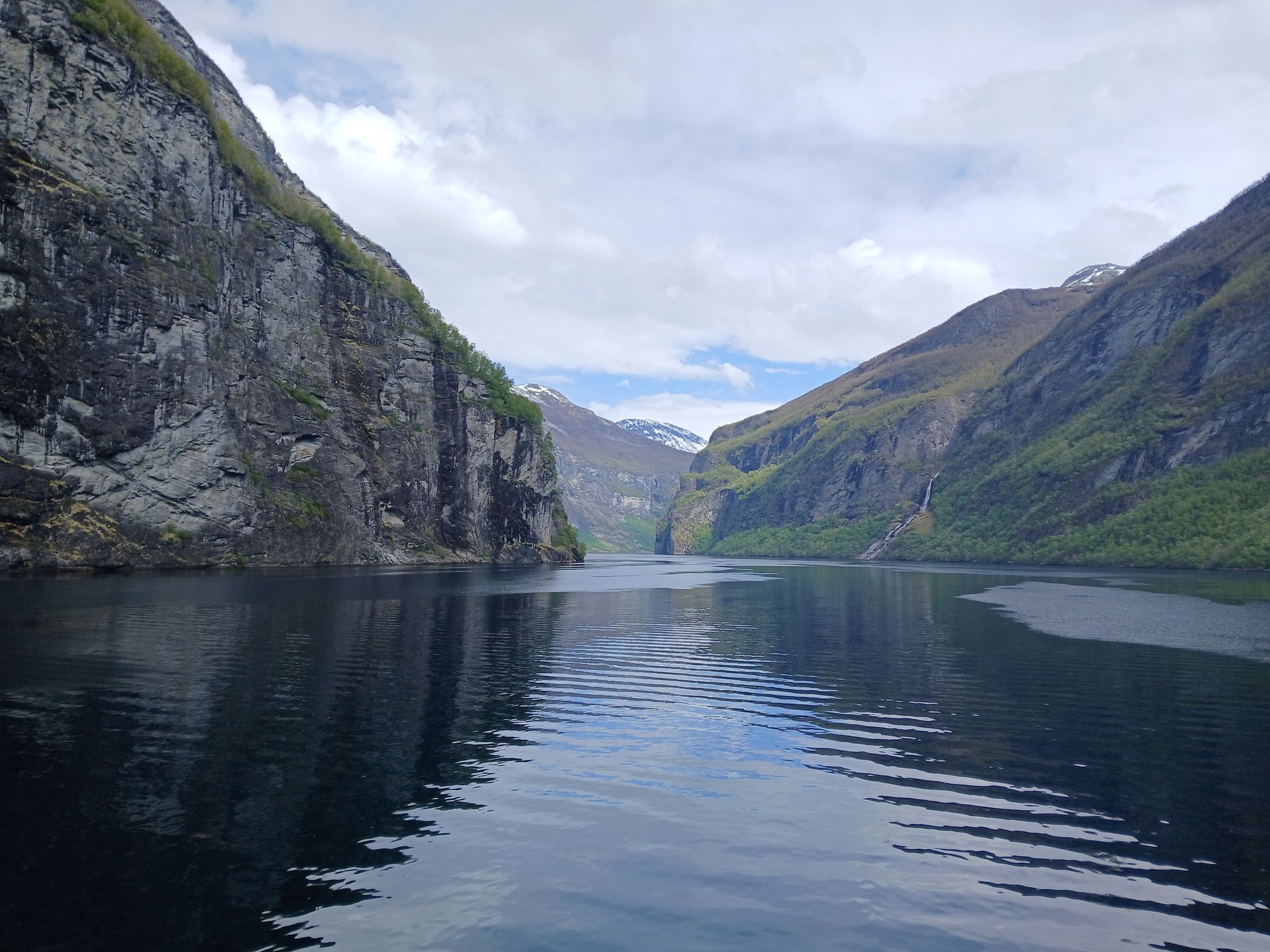 Deeper into the fjord