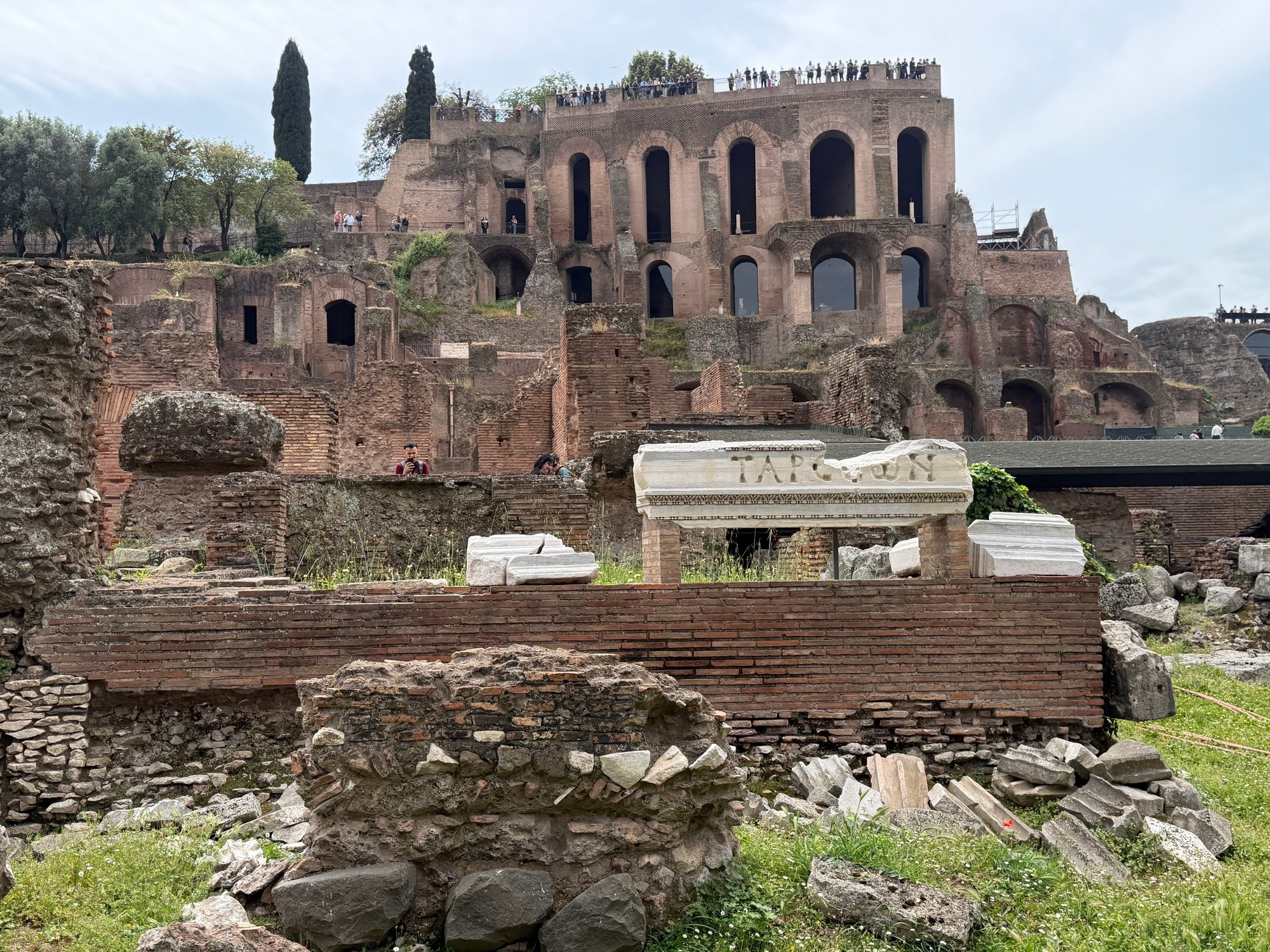 On the path to Palatines Hill