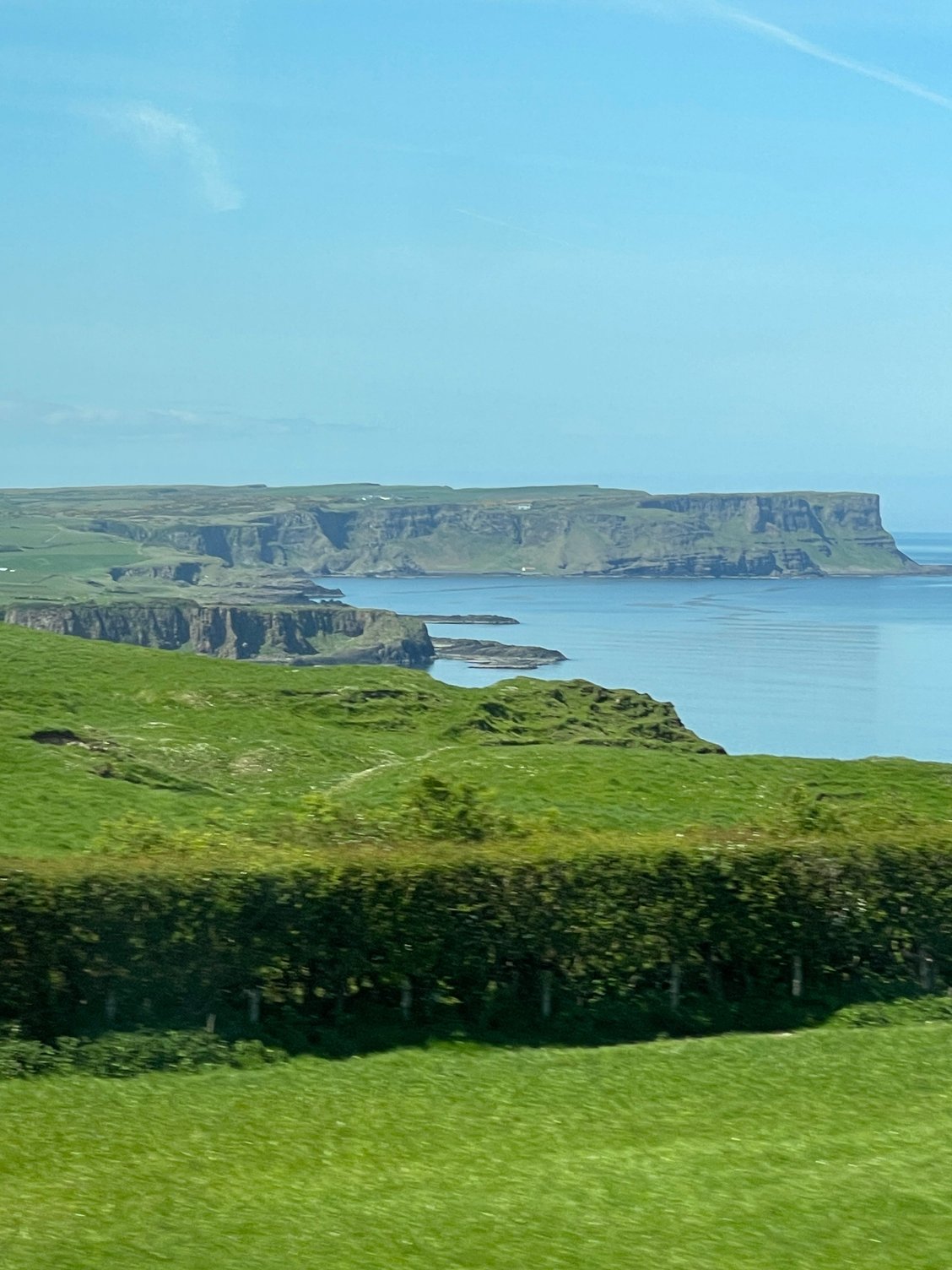 The Coastal scenery 
