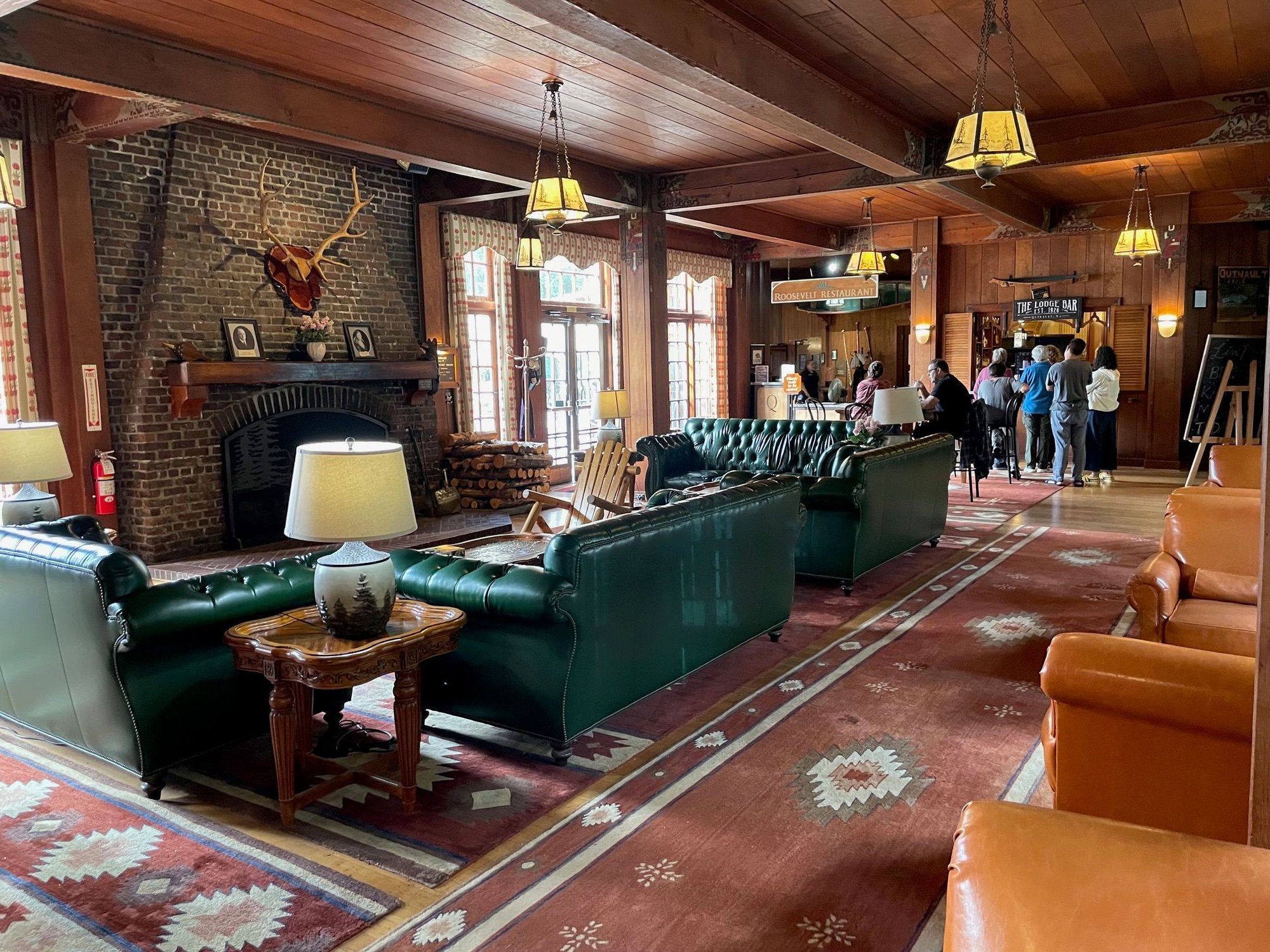 Lobby, it's very classic