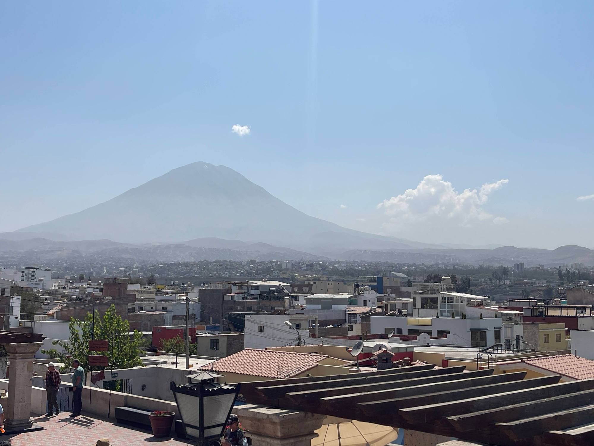 Mount Misti from Mirador de Yanahuara