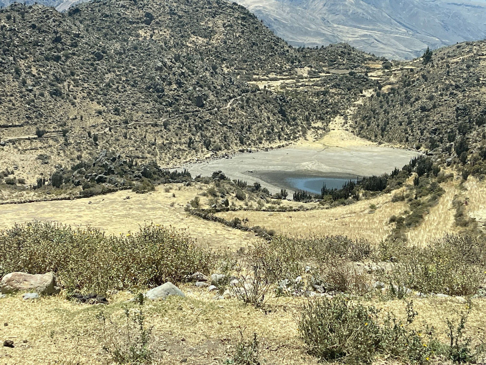 Scenery en route to Chivay