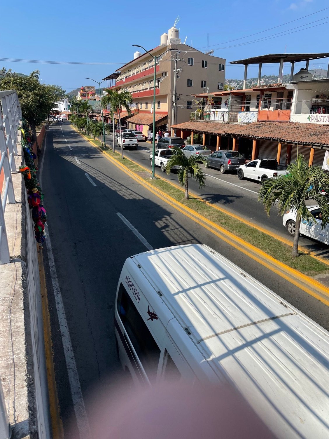 This is the major road, this was re-paved last year.