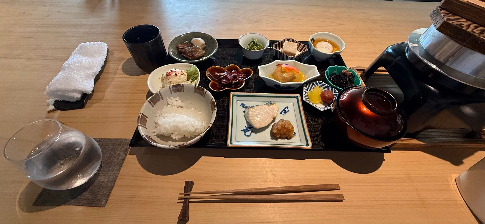 Japanese breakfast @Yoruya