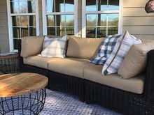 
Our adult version of the big comfy couch, if anyone remembers that children’s show. 