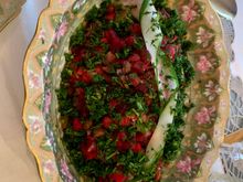 Can’t have a Russian feast without beet salad!