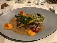 Scallops with Vermouth cream sauce