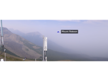 If I took the Tram to the top of the mountains, this would be my view.
Jasper Town is somewhere below !!