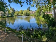 On the grounds of Bletchley Park