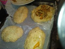 A try to stuff two rolls.