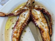 Sun dried octopus.