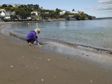  Touching the pacific ocean 