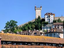 Heading for that old city wall
