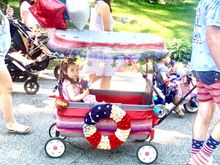 Our local parade on wheels