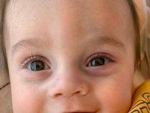 Almost 6 months! Nick and Brittany have decided that Nick will play full-time Mr. Mom. He seems to be relishing and enjoying the role.