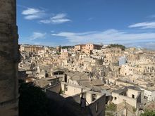 Monks were the first to actually settle in this area and start carving churches out of the limestone in the 13th century. Homes aka caves were also carved out but no electricity, plumbing or running water until the 1950s…..