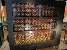Re-created Bombe machine
