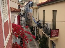 View from our hotel room