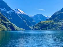 Aurlandsdjord from the ferry