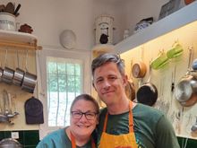 The salad team (of two)