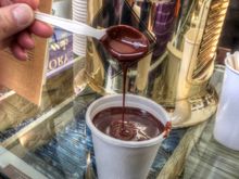 Italian hot chocolate.