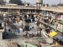 Workers area above market, Delhi