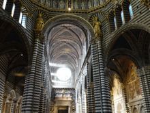 Looking back down the nave. Note that except for a couple of photos of paintings from Milan, I haven't edited or cropped any of these images.