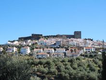 Marvão viewed from below