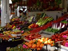 The bounty at Mercato Testaccio
