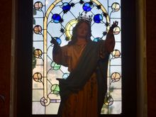 After artwork in another church in Matera depicted a woman’s breasts being cut off…well, this image made me happy.