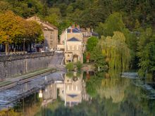 Easterly view from bridge. 