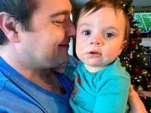 Nick and his boy 