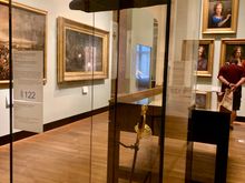 Napoleon’s hat and staff at German History Museum. Captured at Waterloo. 