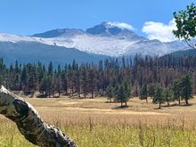 Long’s Peak, tallest in a park at a little over 14,000’
