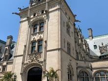 It was modeled after three Loire Valley Chateaus.
