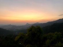 Sunset from Panoramic Getaway Hotel
