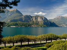 Lake Como from Villa Melzi near Bellagio