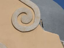 Abbazia S. Michele Arcangelo, its stylish façade impossible to miss up in that same Terra Murata.