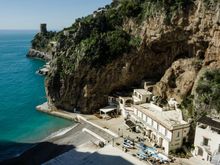 Then a quick glimpse of the lovely dollhouse that is tiny Marina di Praia hamlet and its cute harbor. Wedged between cliffs, it'd make an intriguing base for those who prefer the off-the-beaten-path.