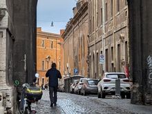 Bob in Vatican City. 

