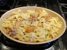 They're good in pasta, with sausage and shallots