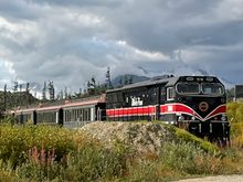 White Pass train Skagway