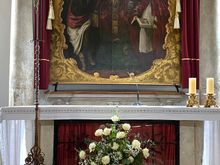 Tintoretto painting in Korcula cathedral