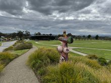 We loved the sculptures and grounds at Levantine Hill.