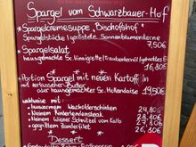 Spargel season (asparagus) 